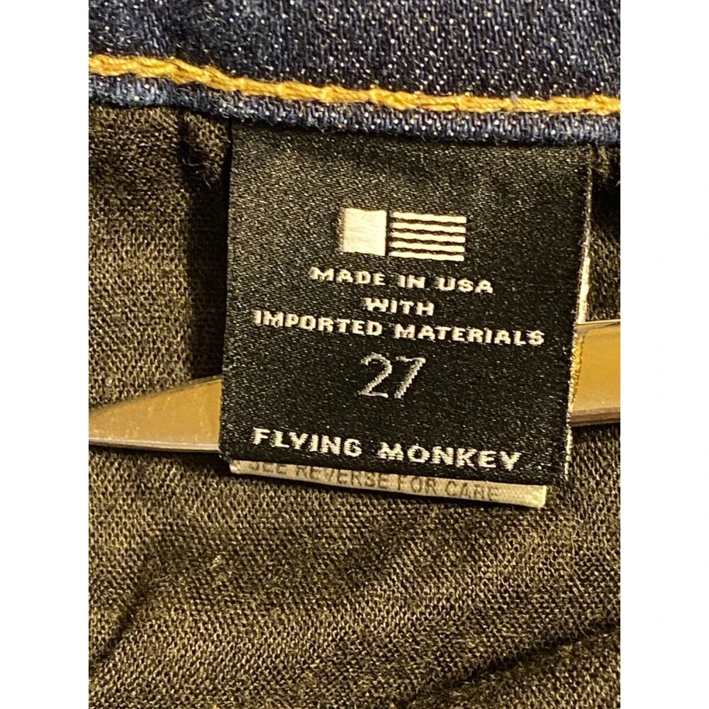 FLYING MONKEY WOMEN'S BLUE SKINNY JEANS SIZE 27